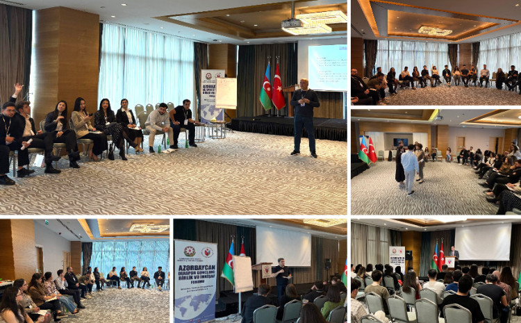 "Azərbaycan Diaspor Gəncləri: Birlik və İnkişaf Forumu"nda təlimlər və panellər keçirilib 