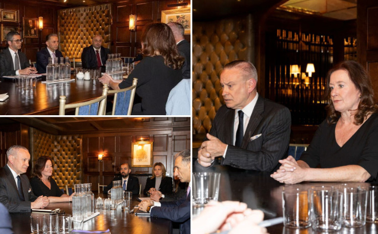 Министр Рашад Набиев встретился с президентом компании Dell Technologies по Европе, Ближнему Востоку и Африке 