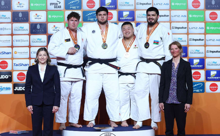 Azərbaycan cüdoçuları Linz Qran-Prisini 4 medalla başa vurdu 
