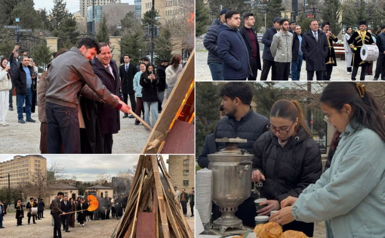 В «Студенческом доме» БГУ отметили Илахыр Чершенбе 