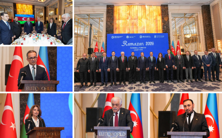 İstanbulda soydaşlarımız üçün Ramazan ayı münasibətilə iftar mərasimi təşkil edilib 