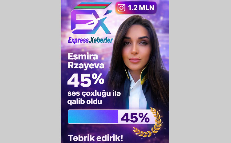 1,2 milyon izləyicinin seçimi - Esmira Rzayeva qalib oldu 