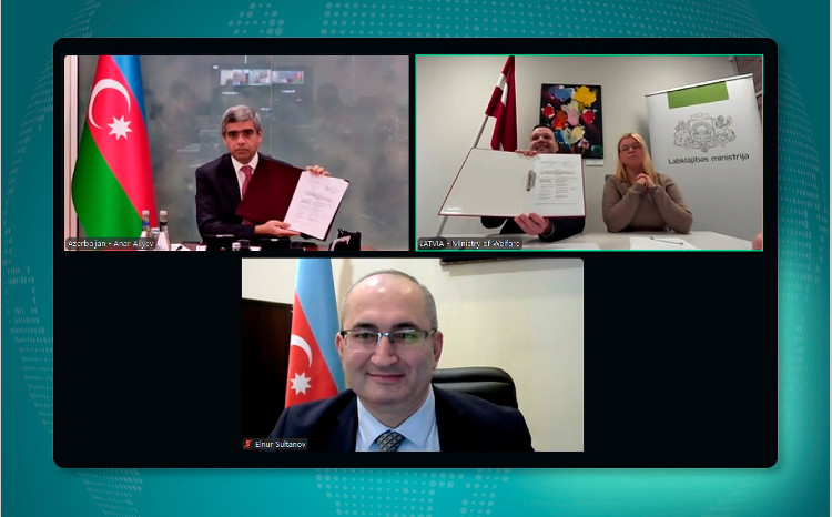 Əmək və Əhalinin Sosial Müdafiəsi Nazirliyi ilə Latviyanın Rifah Nazirliyi arasında əməkdaşlıq üzrə Tədbirlər Planı imzalanıb 