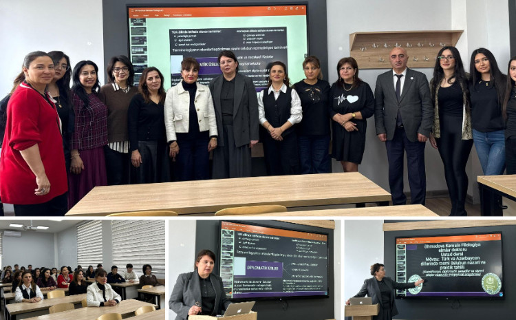 В БГУ обсуждали официальный стиль в турецком и азербайджанском языках 