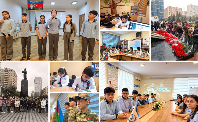 Təhsil müəssisələrində Xocalı qurbanları anılıb 