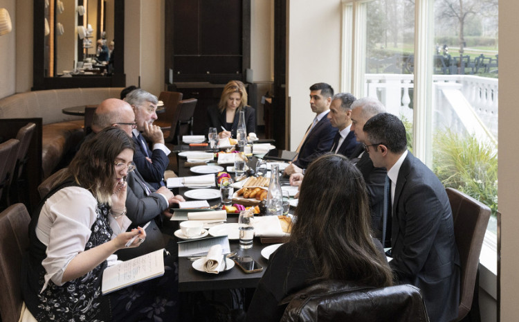 Minister Rashad Nabiyev Meets with the UK Trade Envoy to Azerbaijan and Member of the House of Lords in London 