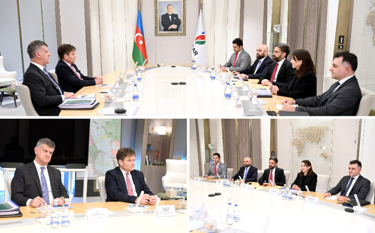 SOCAR President Meets with bp Executive Vice President 