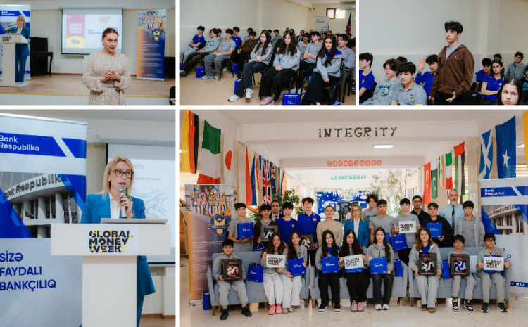 Bank Respublika held an event dedicated to Global Money Week at Oxbridge Academy 