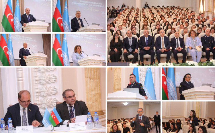 The II Regional Youth Forum on combating drug addiction held in Sumgayit 