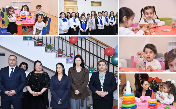 328 nömrəli körpələr evi-uşaq bağçası əsaslı təmirdən sonra istifadəyə verilib 