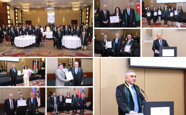 Vəkilliyə namizədlərin təntənəli andiçmə mərasimi keçirilib 