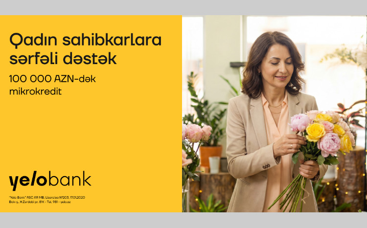 8 Mart ərəfəsində xanım sahibkarlara mikrokredit illik cəmi 8%-dən! 