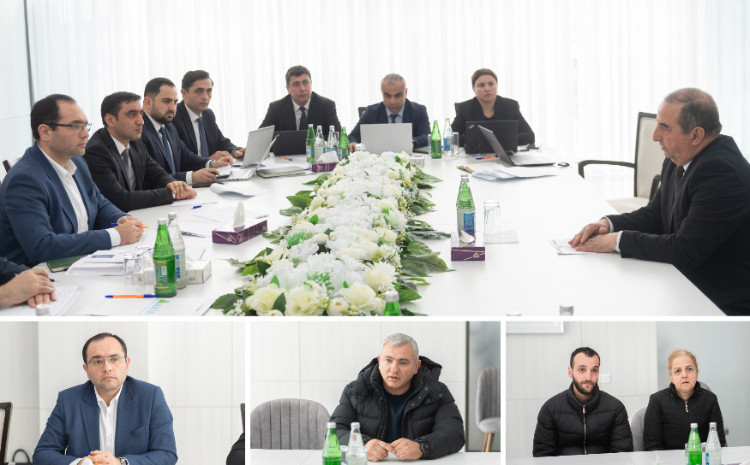 Nazir Məcnun Məmmədov Ağdamda vətəndaşları qəbul edib 