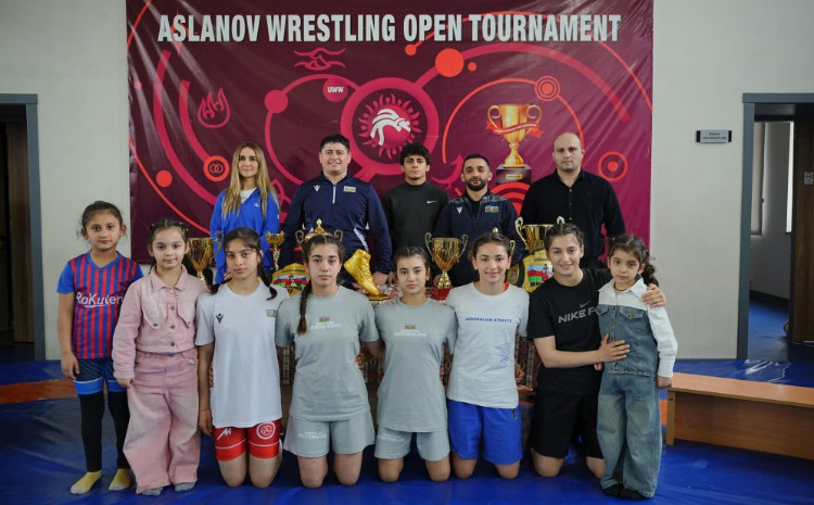 Tanınmış güləşçilər Xırdalanda ustad dərsi keçib 