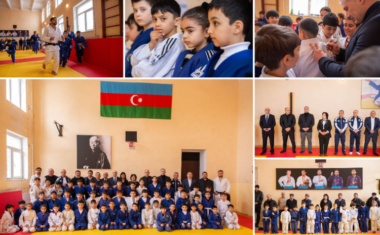 Regionlarda cüdo inkişaf edir - növbəti zal Qəbələdə istifadəyə verildi 