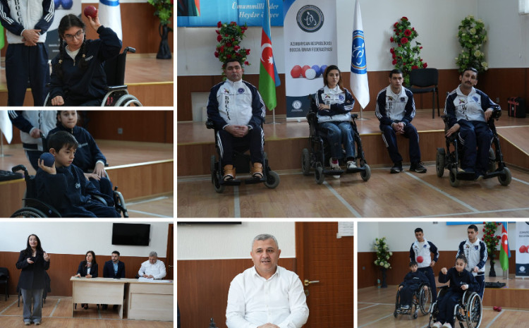 “İdman həftəsi” çərçivəsində boccia yarışı keçirildi 