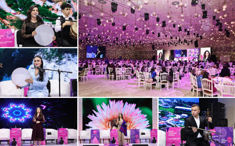 II Qadın Liderləri Zirvəsində Azərbaycan Mədəniyyəti platformasının bədii çıxışı böyük maraqla qarşılanıb 