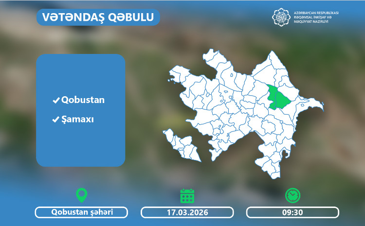 Minister Rashad Nabiyev to Meet Citizens in Gobustan 