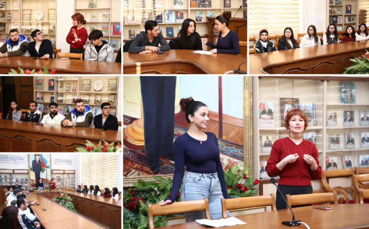 ADPU-da “Əlilliyi olan gənclərin sosial-iqtisadi fəallığına dəstək” layihəsi çərçivəsində görüş keçirilib 