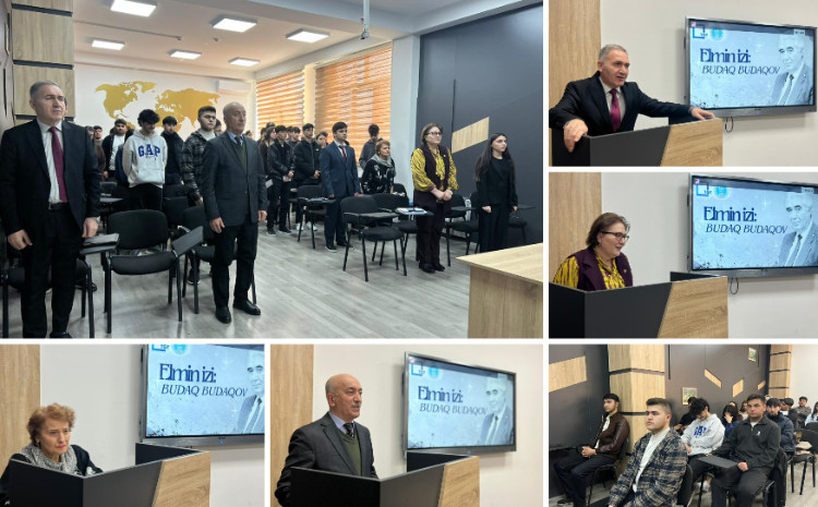 BDU-da “Elmin izi ilə - Budaq Budaqov” adlı tədbir 