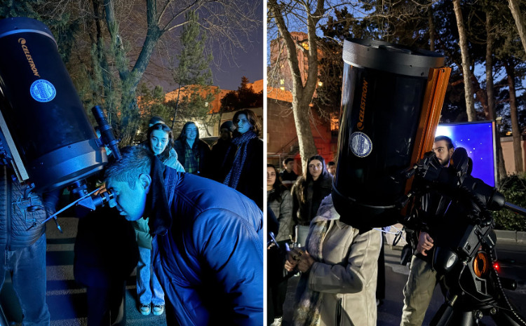 BDU-da "Planetlərin paradı"nın astronomik müşahidəsi keçirilib 