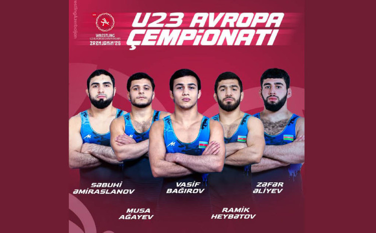 İki güləşçimiz U23 Avropa çempionatının finalında 