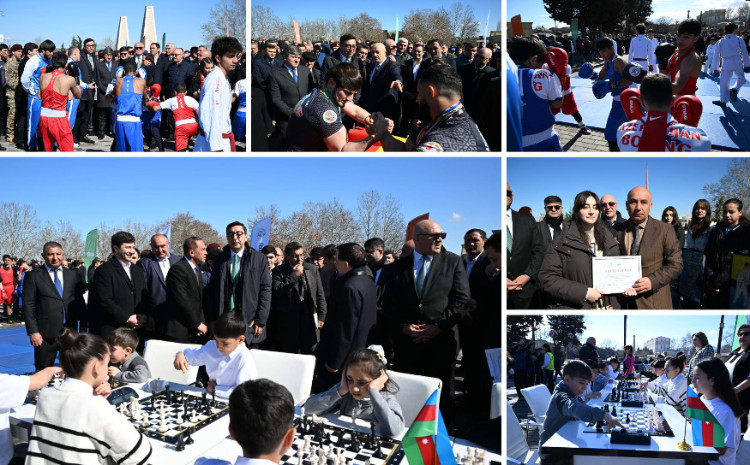 Qazaxda “İdman Paytaxtı”nda möhtəşəm idman tədbiri keçirildi 