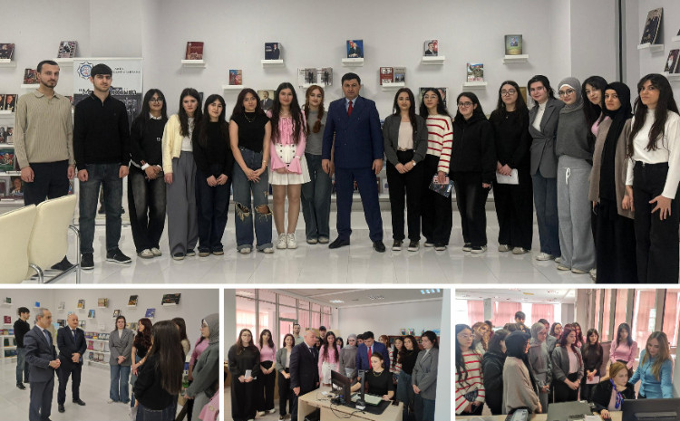 Студенты БГУ прошли занятие в Центральной научной библиотеке 