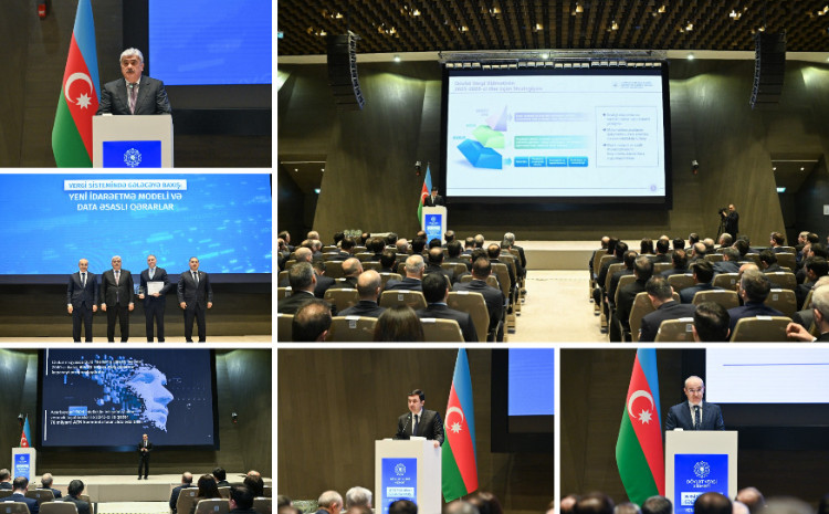 “Vergi sistemində gələcəyə baxış: yeni idarəetmə modeli və data əsaslı qərarlar” adlı Forum keçirilib 