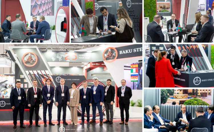 Baku Steel Company на выставке Tube 2026 в Германии 