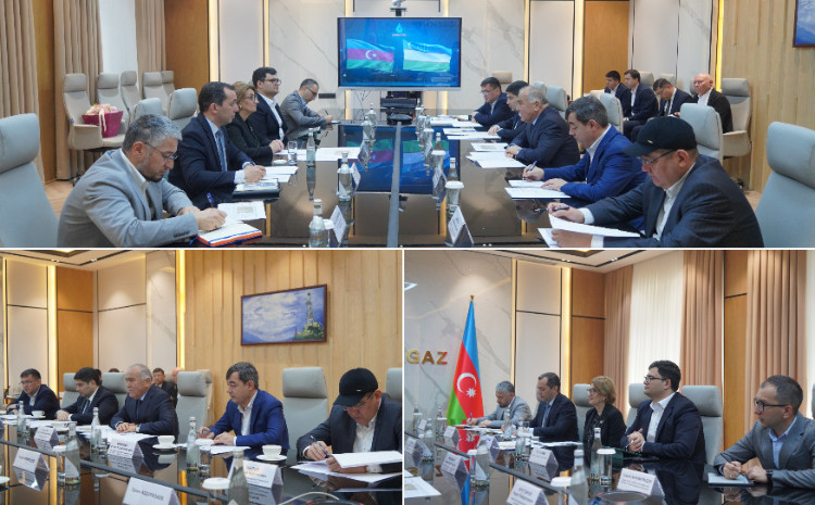 SOCAR Vice President Meets with Chairman of the Board of Uzbekneftegaz 