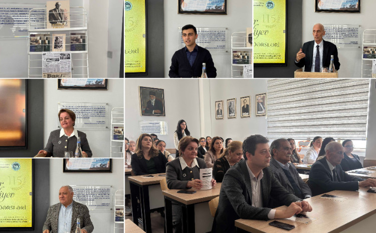 BDU-da “Professor Nəsir İmanquliyev dərsləri” layihəsinin açılış mərasimi 