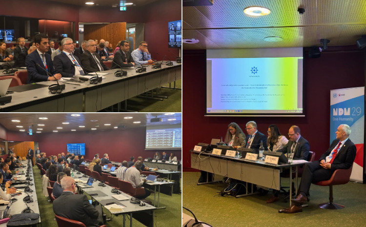 Milli minatəmizləmə qurumlarının rəhbərləri və BMT Müşavirlərinin 29-cu Beynəlxalq iclasında ANAMA tərəfindən yan tədbir təşkil edilib 