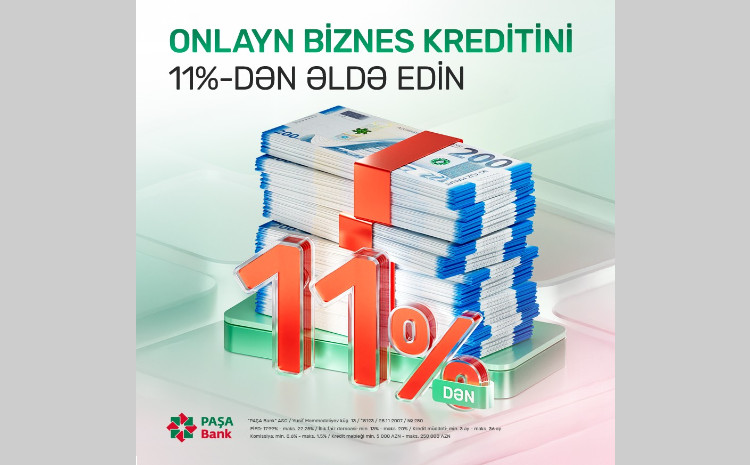 Новая кредитная кампания PASHA Bank для предпринимателей 