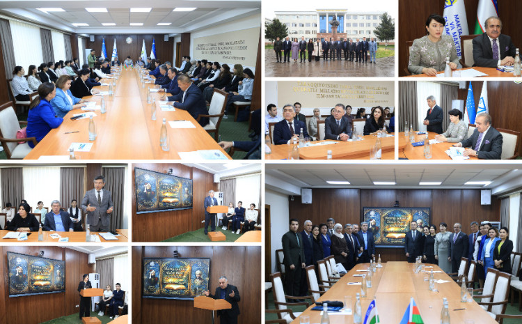 В Ташкенте состоялась международная конференция на тему «Параллели Низами Гянджеви и Алишера Навои» 