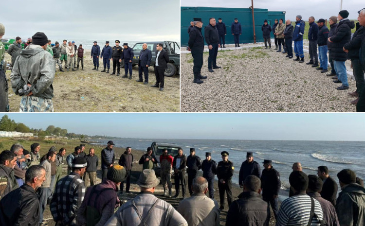 Balıqçılıq və Akvakultura Mərkəzinin əməkdaşları müxtəlif bölgələrdə balıqçılarla maarifləndirici görüşlər keçiriblər 