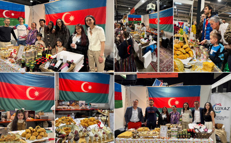 Lüksemburqda Azərbaycan stendinə böyük maraq olub 