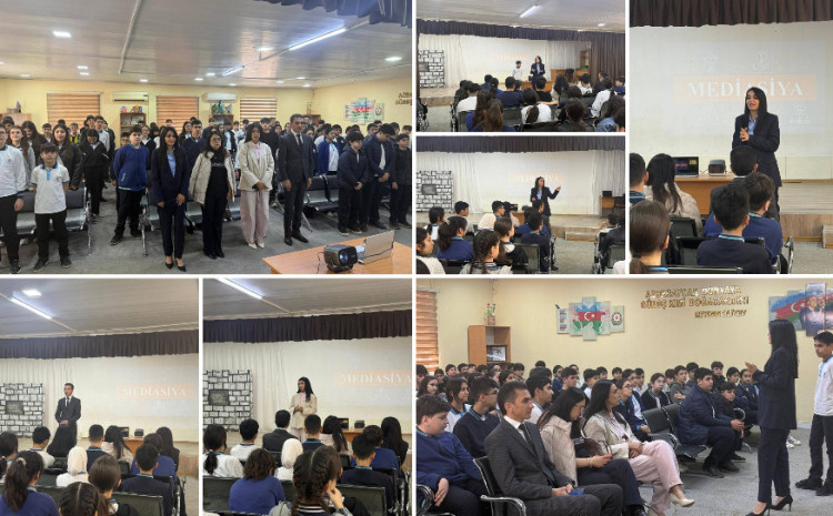 Zəngi liseyində mediasiya ilə bağlı maarifləndirici seminar keçirildi 