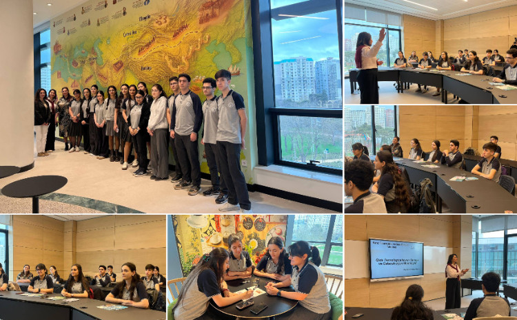 BDU-nun nəzdində “Gənc istedadlar” liseyinin şagirdləri ADA Universitetində 