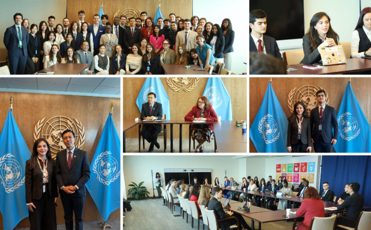 Azərbaycan ilk dəfə BMT Gənclər Nümayəndələri proqramı ilə təmsil olundu 