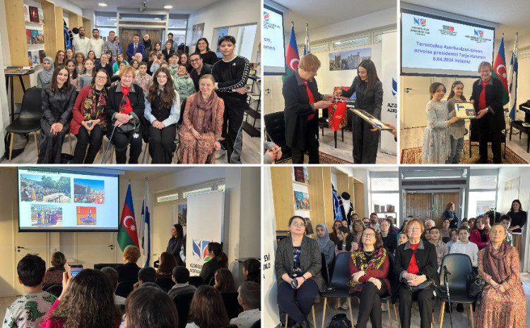 Finlandiyanın ilk qadın prezidenti Azərbaycan Evinin qonağı olub 