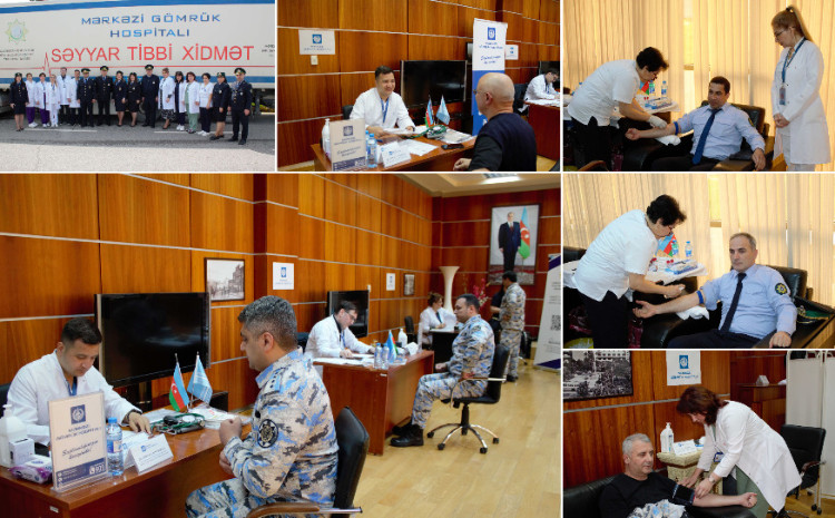 Large-Scale Medical Screening Conducted for Customs Officers in Khachmaz 