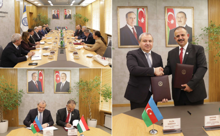 Hungarian Delegation Visits Baku State University 