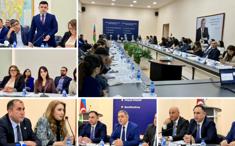 Hakim və vəkillərin etik davranışı mövzusunda məlumat sessiyası keçirilib 