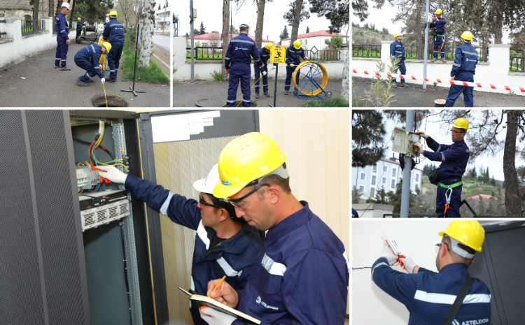 Xocavənd rayonunda məskunlaşma olan yaşayış məntəqələri telekommunikasiya xidmətləri ilə təmin edilib 