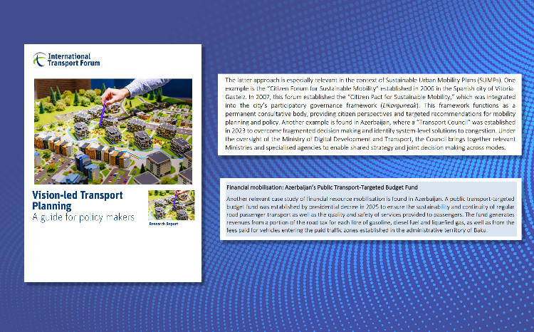 Azerbaijan’s Transport Sector Experience Once Again Highlighted as an International Best Practice 