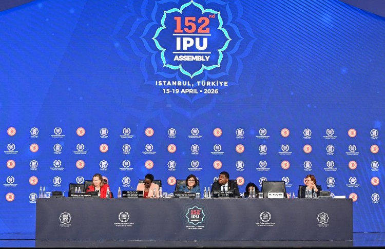 Speaker of Milli Majlis Sahiba Gafarova presides over General Debate at 152nd IPU Assembly 