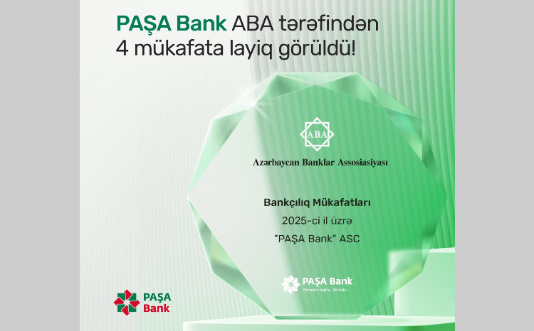 PASHA Bank receives four prestigious awards from ABA 