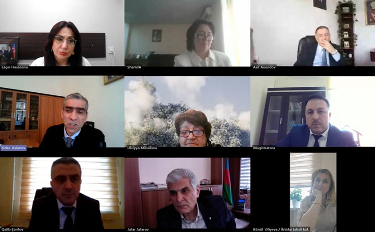 Magistratura səviyyəsi üzrə ixtisaslaşma seçimi cədvəlinin yeni layihəsi müzakirə olunub 