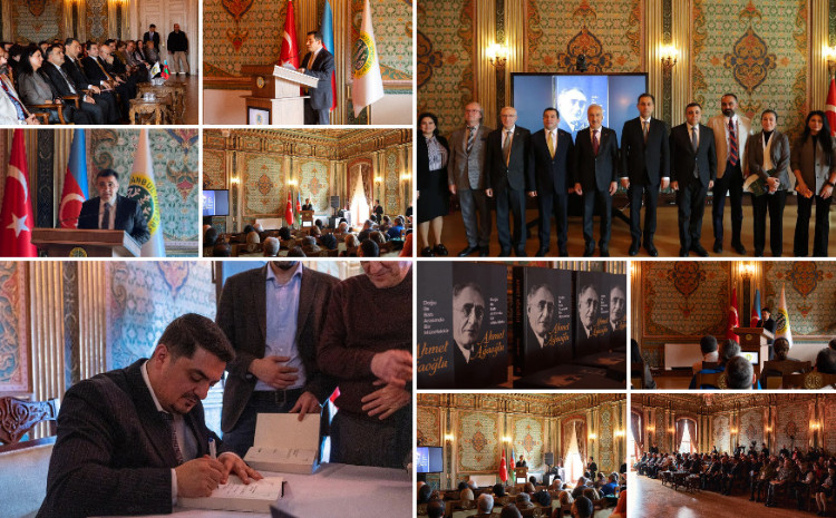 İstanbulda Əhməd bəy Ağaoğluna həsr olunan kitabın təqdimatı keçirilib 